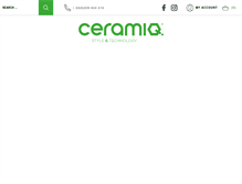 Tablet Screenshot of ceramiq-wear.com